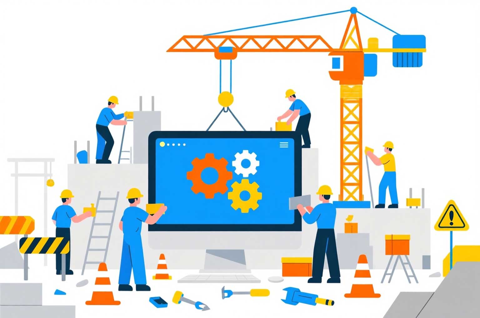 Lapa izstrādes stadijā