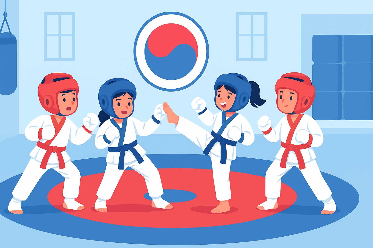 Taekvondo - Rīgas 86, pamatskolā