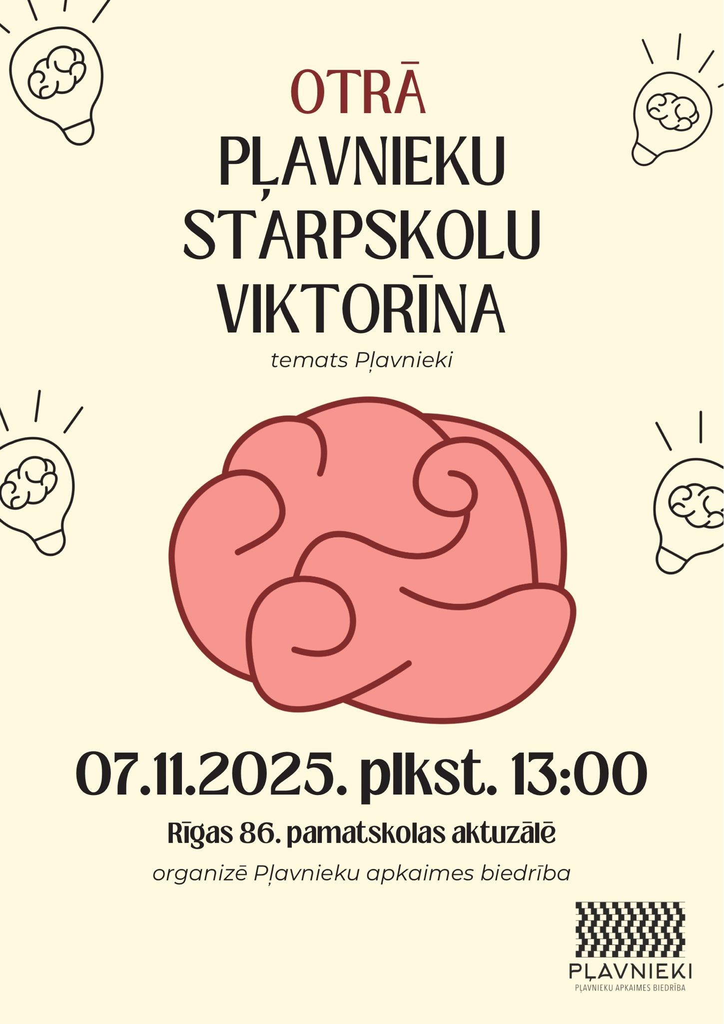 Pļavnieku starpskolu viktorīna, temats Pļavnieki.