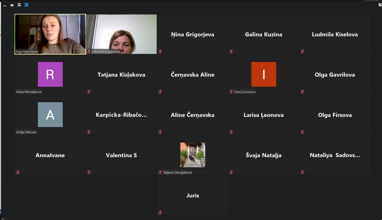 Nodarbību vada Mihails Basmanovs