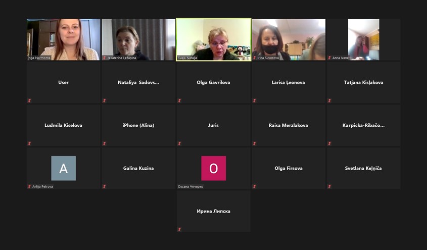 Pedagogi dalās pieredzē par SLA izmantošanu