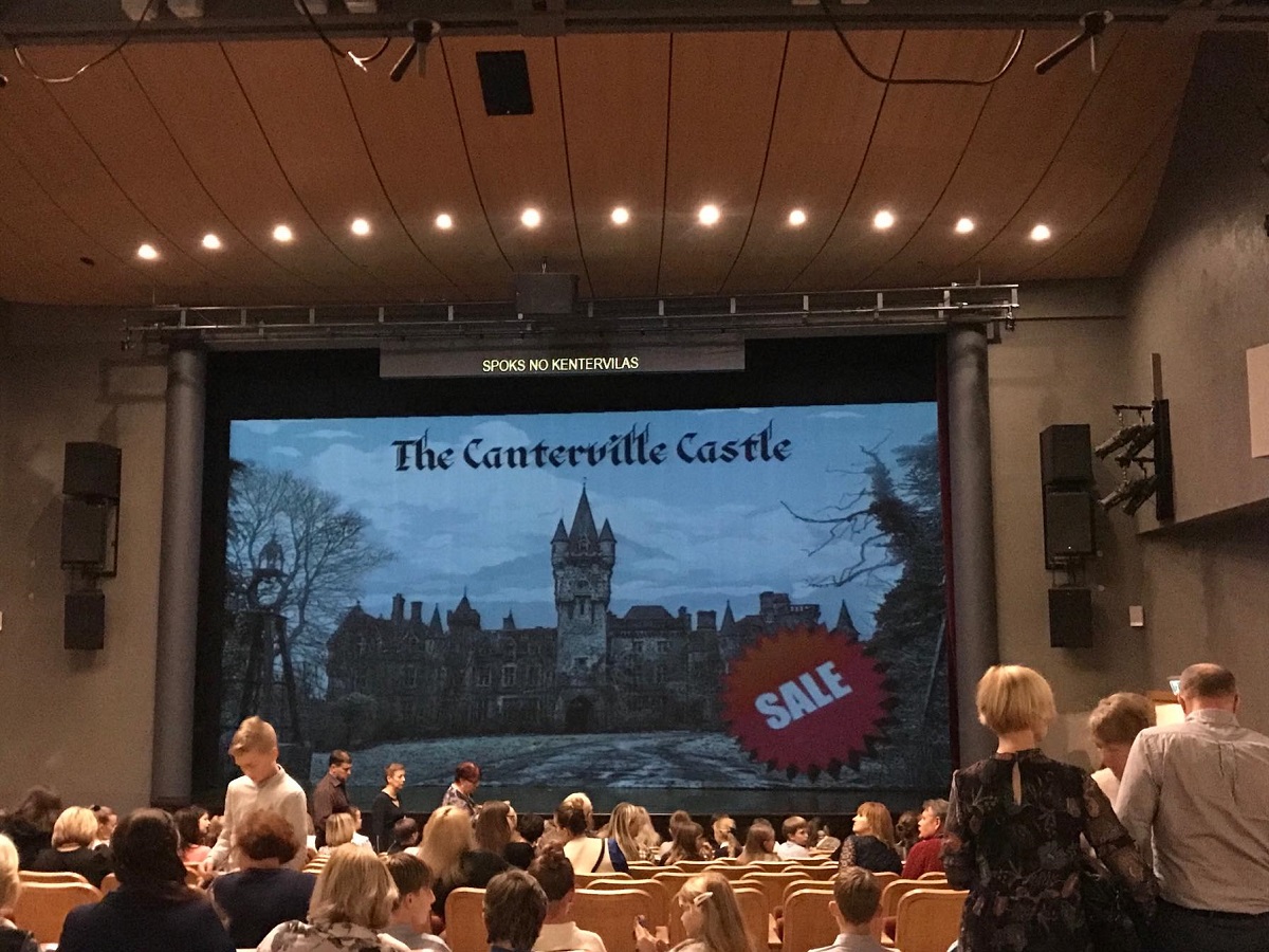 Teātra izrādes “Spoks no Kentervilas”